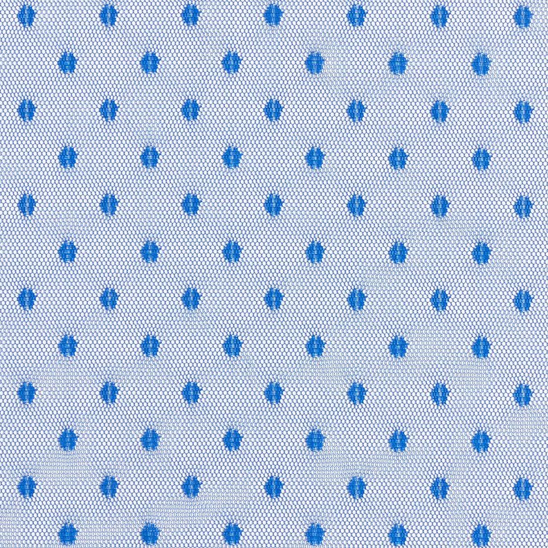 Malla fina con lunares – azul real,  image number 1