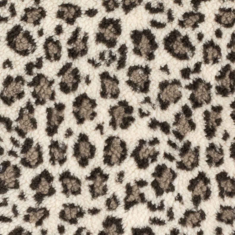 Felpa de peluche Estampado de leopardo – beige claro/duna,  image number 5