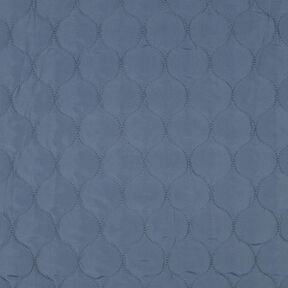 Tela acolchada Estampado con círculos | Poppy Fabrics – azul vaquero, 