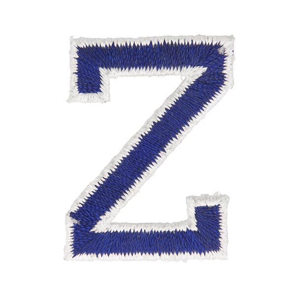 Parche letra Z [ Alto: 4,6 cm ] – azul marino,  image number 1