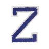 Parche letra Z [ Alto: 4,6 cm ] – azul marino,  thumbnail number 1