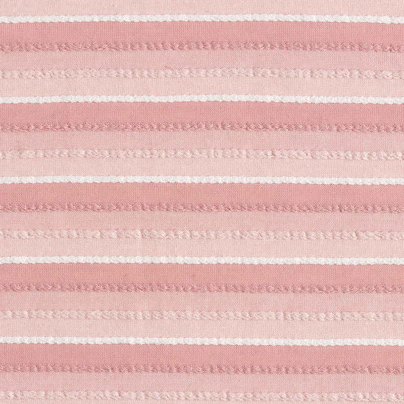Punto fino con rayas de pana – rosa/blanco,  image number 1