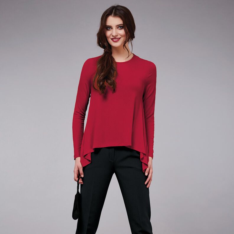 Viscosa Stretch Uni – negro,  image number 7