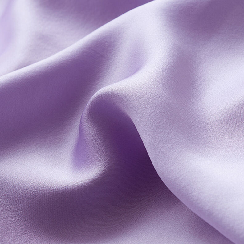 Satén de seda – lila pastel,  image number 5