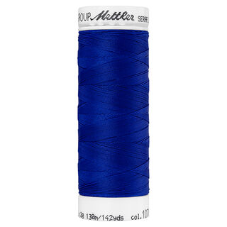 Hilo de coser Seraflex para costuras elásticas (1078) | 130 m | Mettler – azul real, 