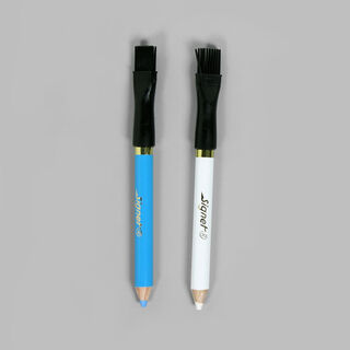 Crayón de tiza – turquesa/blanco | YKK, 
