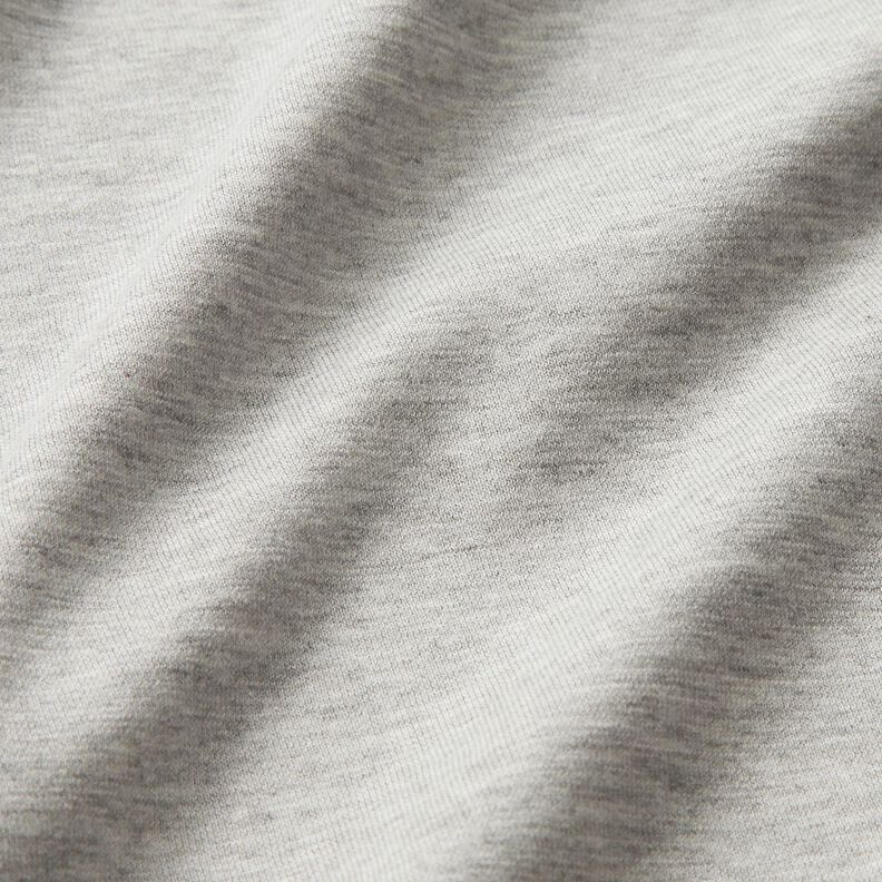 Punto de algodón ligero melange – plateado,  image number 2