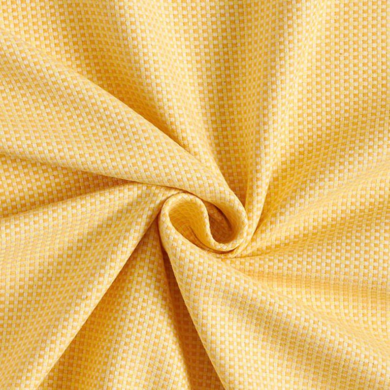 Tela decorativa Jacquard Estructura Uni – amarillo,  image number 3