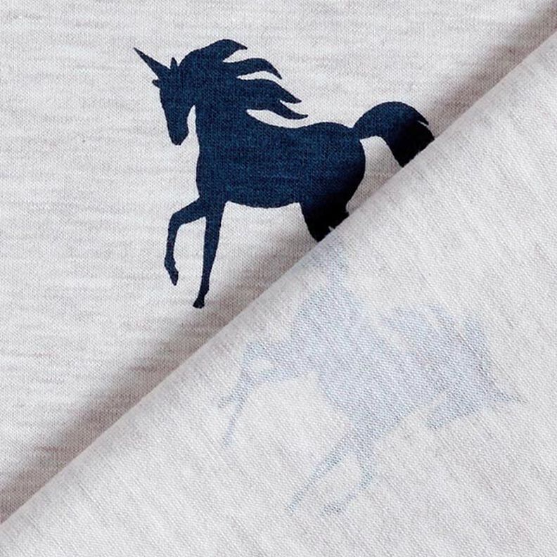 Tela de jersey de algodón Unicornios – naturaleza,  image number 5