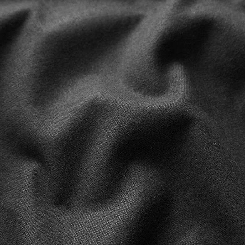 Tela de tapicería fina melange – negro,  image number 2