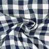 Tela de algodón Cuadros vichy 1 cm – azul negro/blanco,  thumbnail number 2