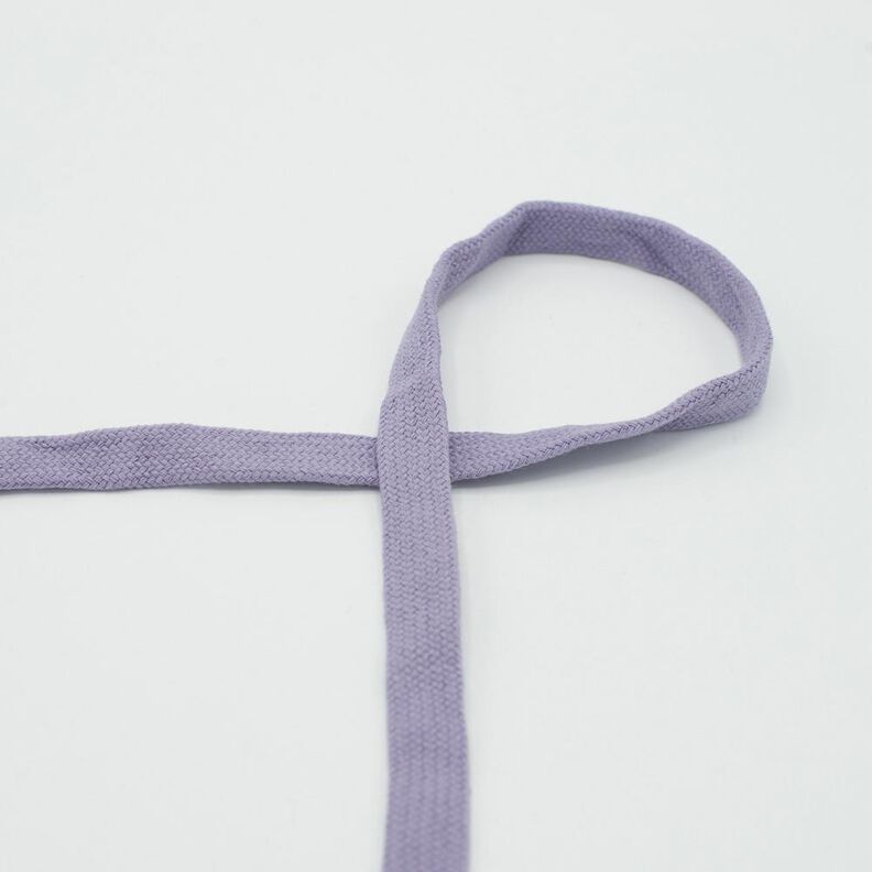 Cordón plano Sudadera Algodón [15 mm] – lila,  image number 1