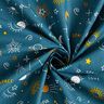 Tela de algodón Cretona Constelaciones – azul océano,  thumbnail number 3