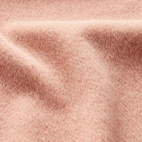 Tela de abrigo mullida liso – rosa dorado, 