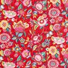Tela de algodón Cretona Manchas de flores – chili,  thumbnail number 1
