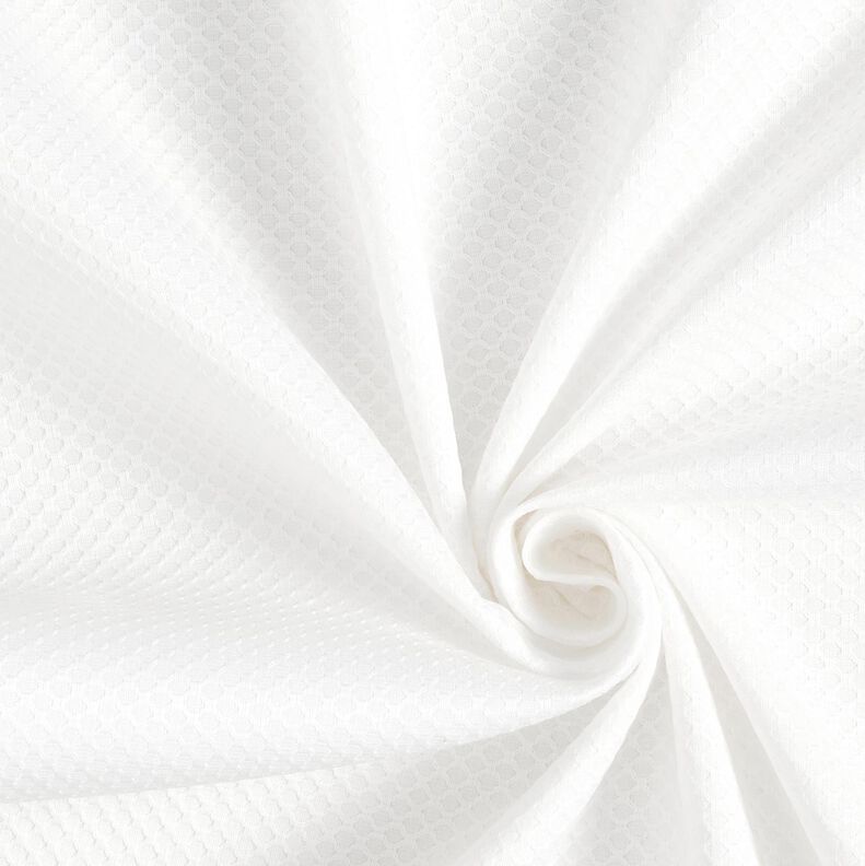 Tejido camisero estructura rombos – blanco,  image number 1