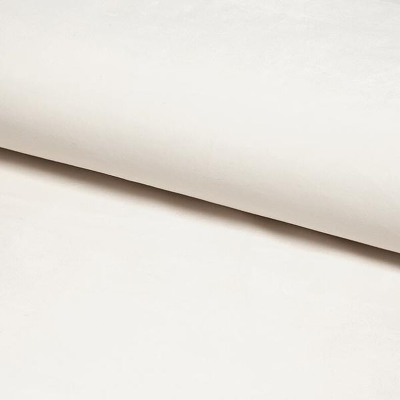 Tela de tapicería Terciopelo – blanco lana,  image number 1