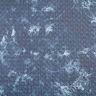 Tejido acolchado cambray flor tie-dyed – azul vaquero,  thumbnail number 1
