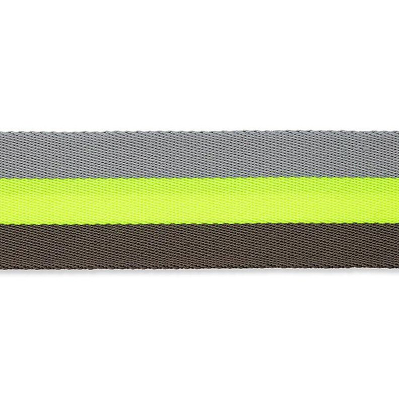 Asa para bolsa Neón [ 40 mm ] – amarillo neon/gris,  image number 2