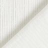 Muselina de algodón rayas brillantes – blanco,  thumbnail number 5