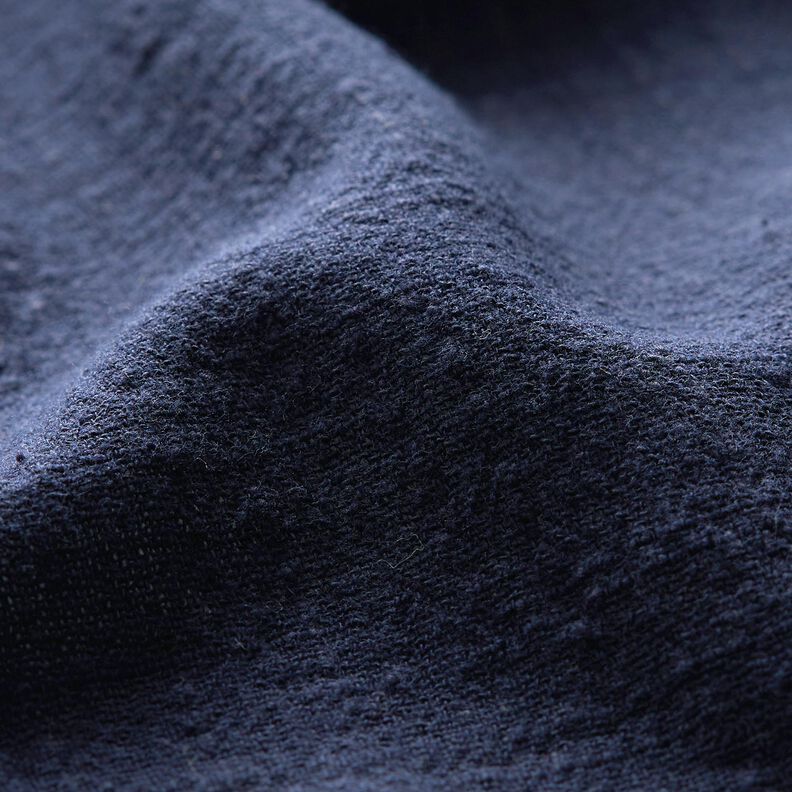 Tela de algod&oacute;n Apariencia de lino &ndash; azul noche,  image number 2