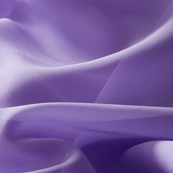 Chifón de seda – lila pastel,  image number 5