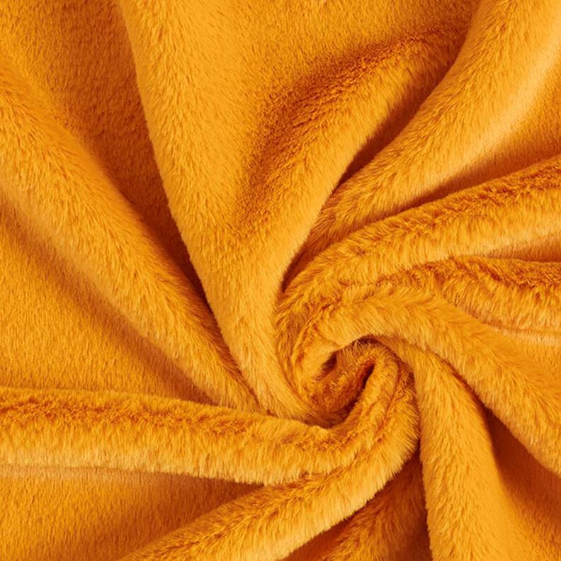 Tela de tapicería Piel sintética – amarillo curry,  image number 1