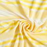 Tela de jersey de viscosa Estrellado – blanco/amarillo limón,  thumbnail number 4