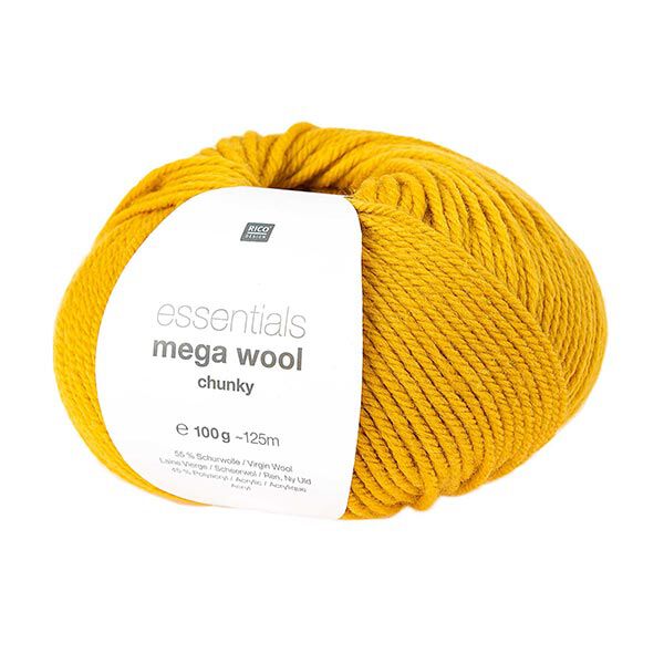 Essentials Mega Wool chunky | Rico Design – mostaza,  image number 1