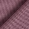 Jersey de algodón tipo gofre mini Uni – berenjena,  thumbnail number 4