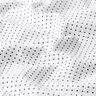 Popelina de algodón puntos pequeños – blanco/negro,  thumbnail number 2