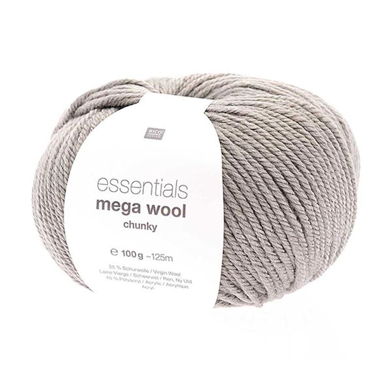 Essentials Mega Wool chunky | Rico Design – gris pardo,  image number 1