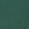GOTS Muselina de algodón de tres capas – verde oscuro,  thumbnail number 4