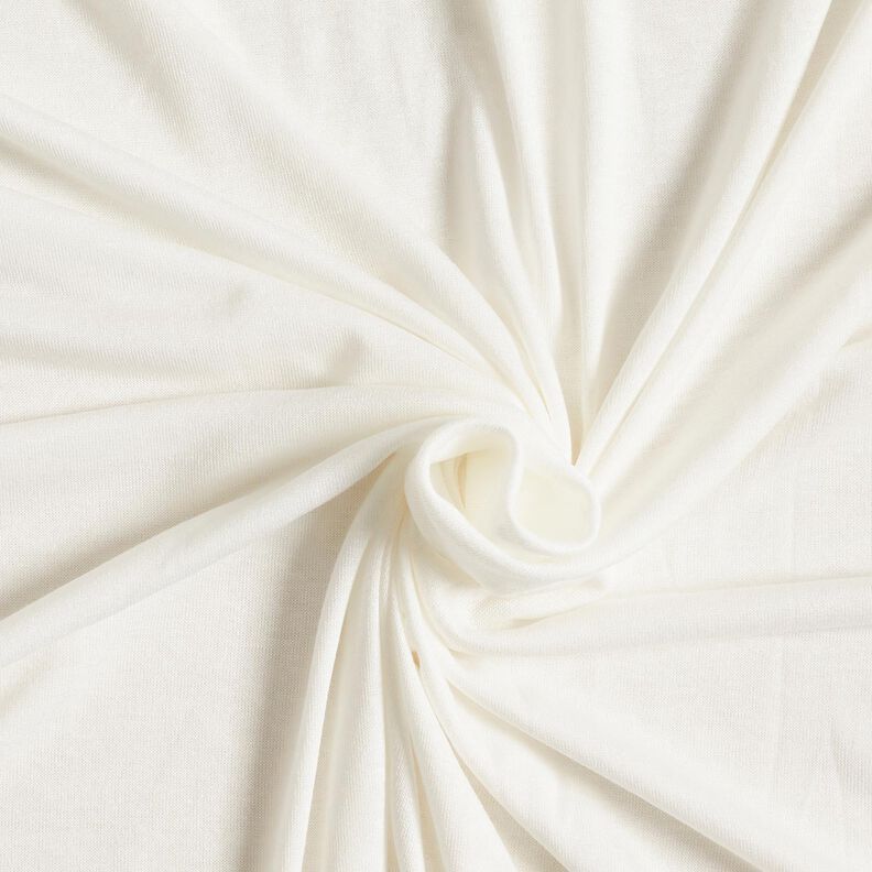 Jersey de verano viscosa claro – blanco lana,  image number 1