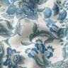 Tela decorativa Lona Adornos florales orientales 280 cm – blanco/azul,  thumbnail number 2