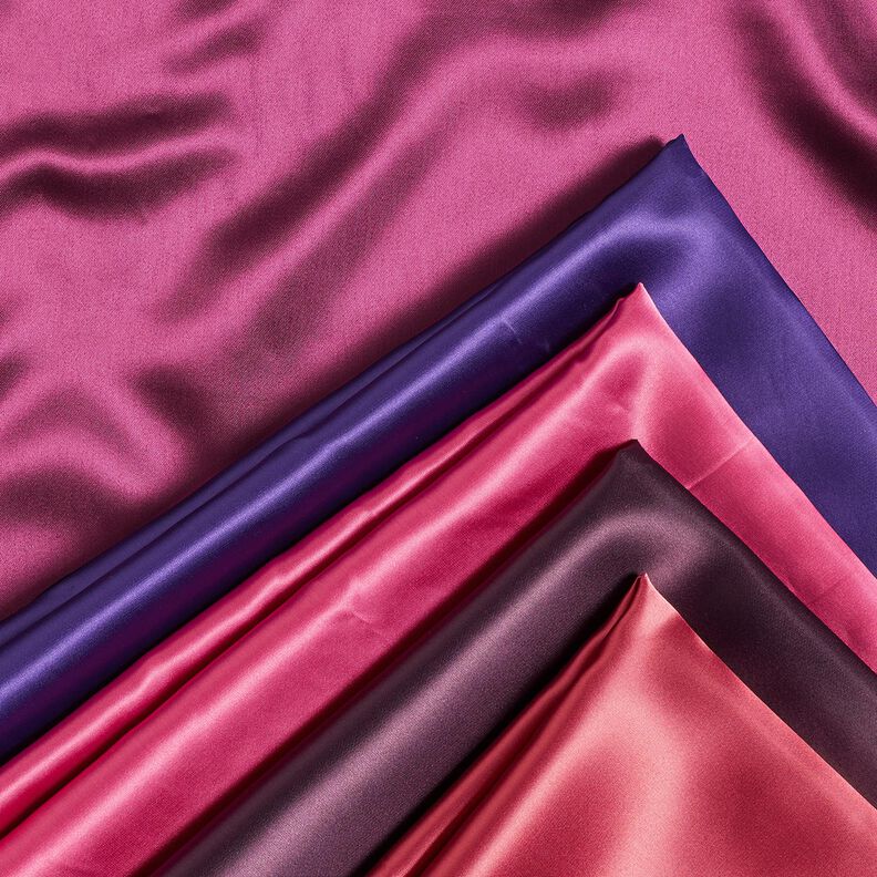 Forro satinado uni – rosa intenso,  image number 4