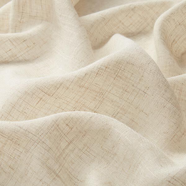 Tejido para cortinas Voile Apariencia de lino 300 cm – naturaleza,  image number 2