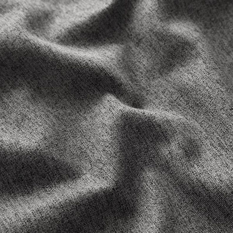 Tela de tapicería fina melange – gris oscuro,  image number 2