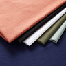 Mezcla de lino y algodón Uni – azul metálico,  thumbnail number 4