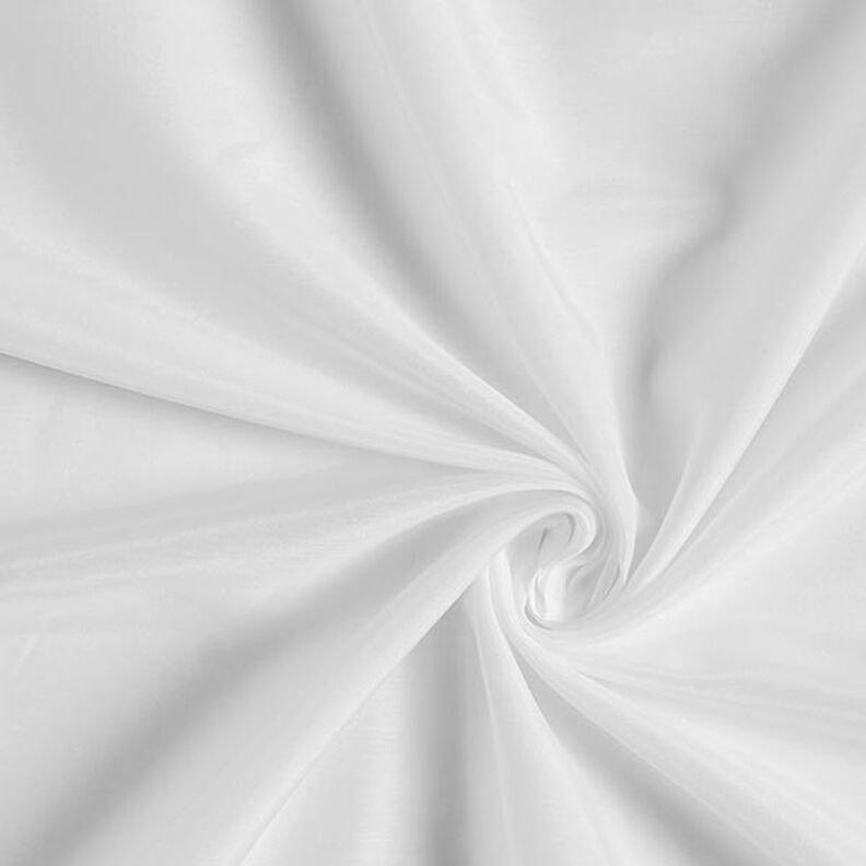 Voile de seda y algodón súper ligero – blanco,  image number 1