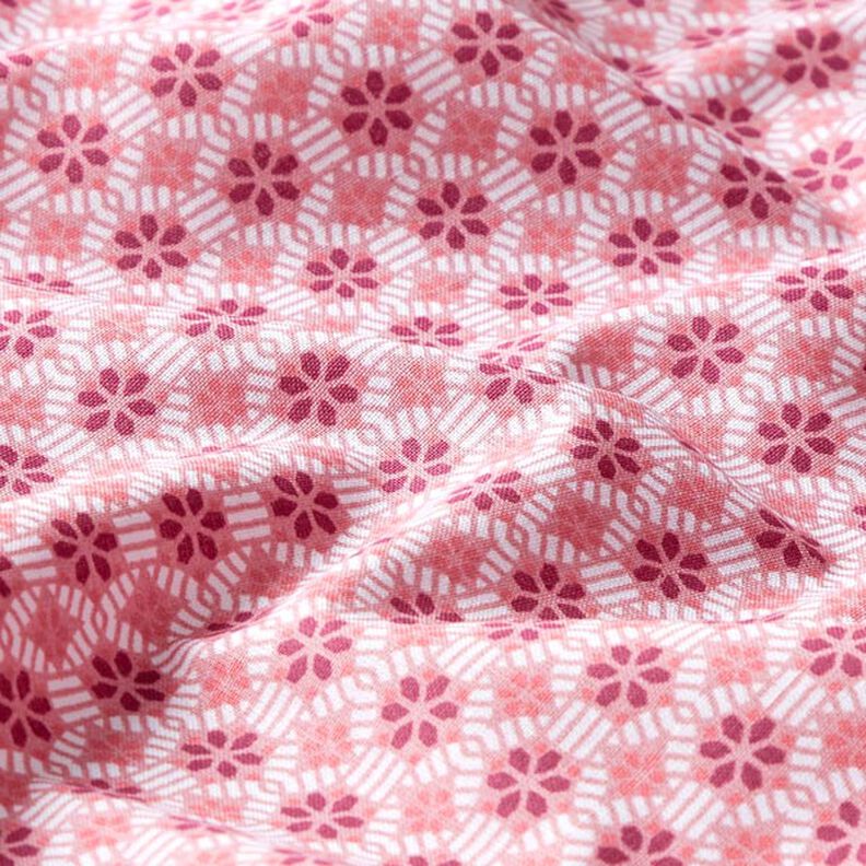 Tela de algodón Cretona Caleidoscopio – rosa antiguo,  image number 2