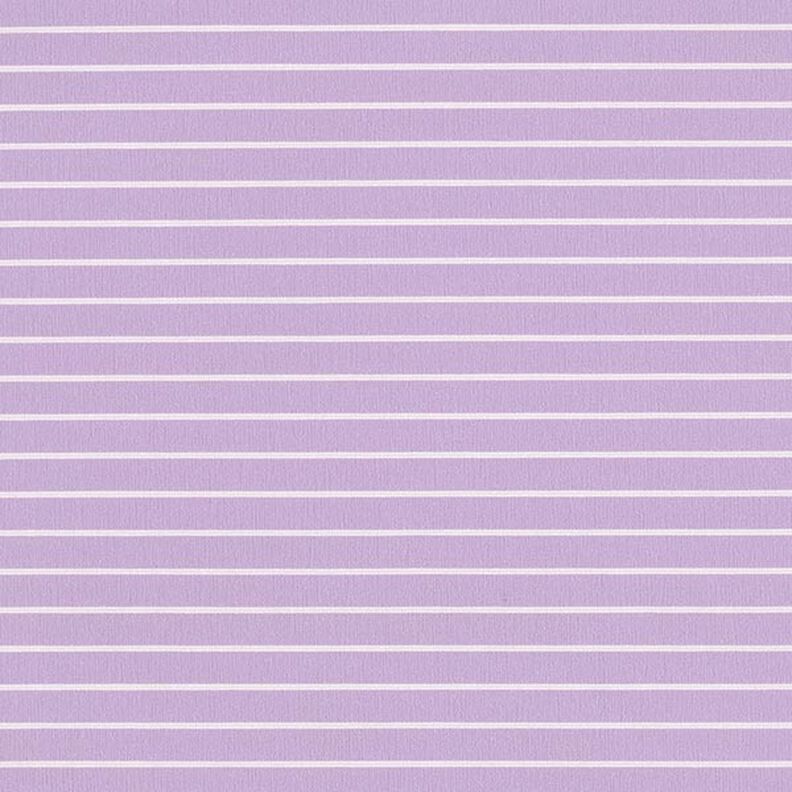 Tela stretch Rayas horizontales elástica longitudinalmente – violeta pastel,  image number 1