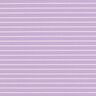 Tela stretch Rayas horizontales elástica longitudinalmente – violeta pastel,  thumbnail number 1
