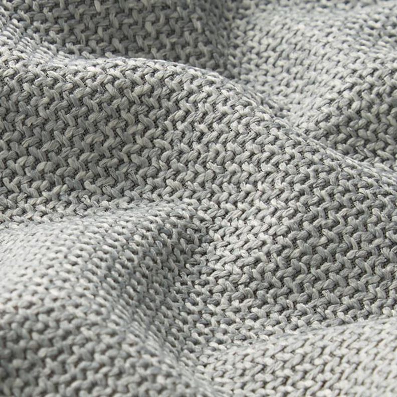 Tela de tapicería Sarga cruzada gruesa Bjorn – gris claro,  image number 2
