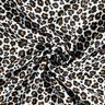 Muselina/doble arruga Estampado de leopardo – blanco/negro,  thumbnail number 3