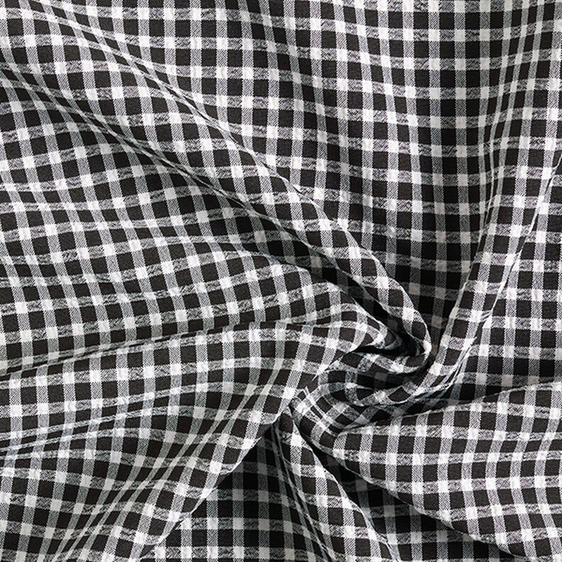 Mil rayas con cuadros pequeños – negro/blanco,  image number 3