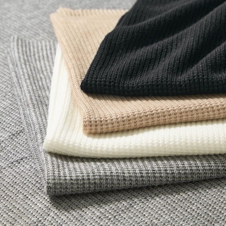 Punto grueso melange – marfil,  image number 4