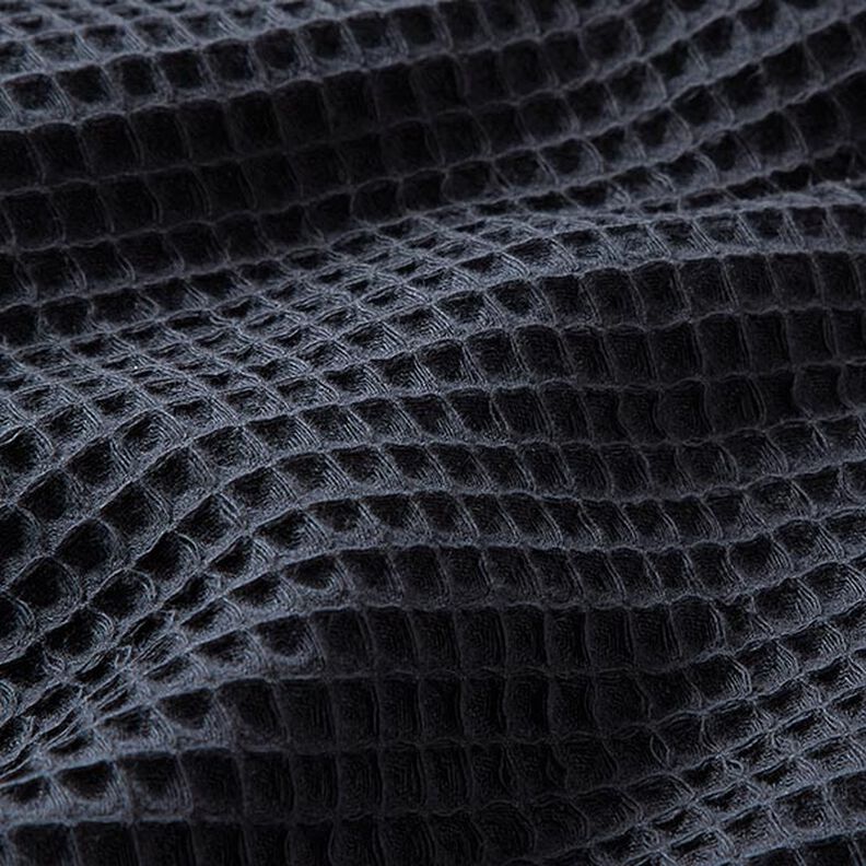 Piqué tipo gofre – azul marino,  image number 2