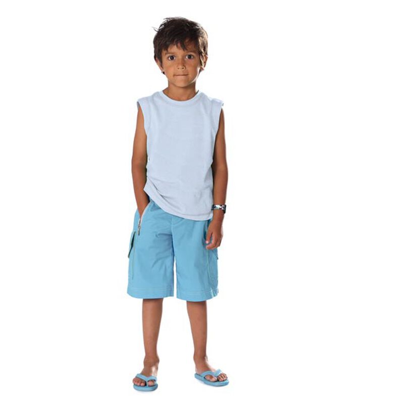 Tela de jersey de viscosa Mediana – azul claro,  image number 5