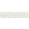 Ribete de pasamanería [ 12 mm ] – blanco lana,  thumbnail number 1